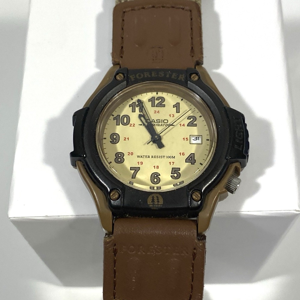 Casio Mens Quartz Forester Illuminator Date Indicator 41mm Watch FT500WC-5BV